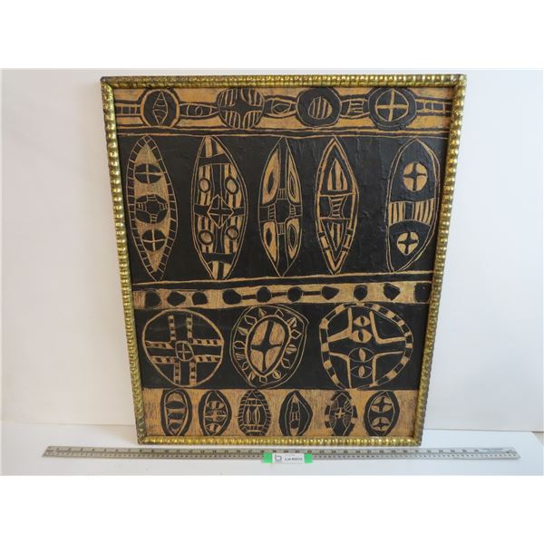 *Abstract Painting (unsigned 24" x 28 1/2")