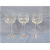 Image 3 : (6) Crystal Glasses