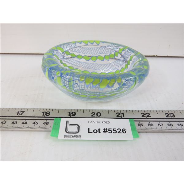 Glass Blown Dish