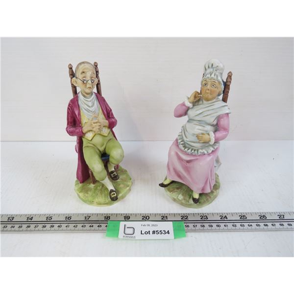 (2) Lipper & Mann Creation Statues