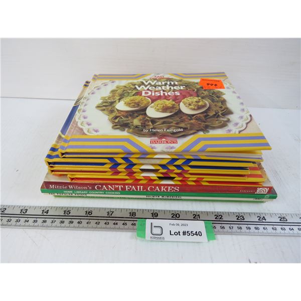 (8) Cook Books