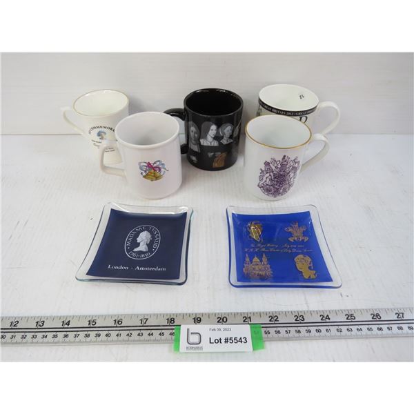 Royalty Souvenir Dishes