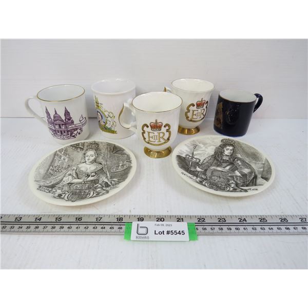 Royalty Souvenir Dishes