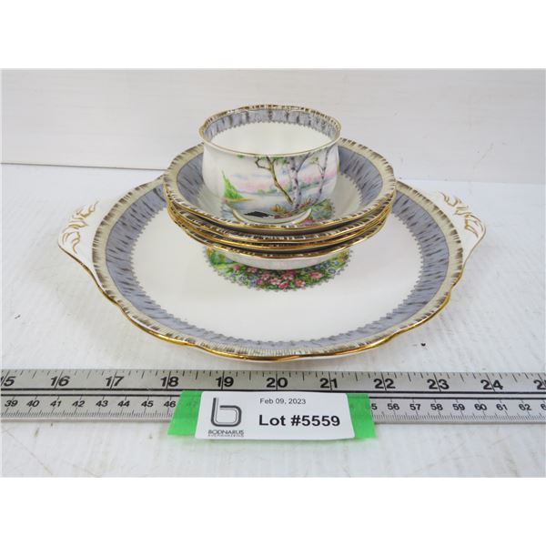 Assorted Royal Albert Dishes