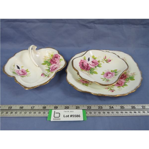 (3) Royal Albert China Dishes