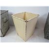 Image 2 : *(3) Metal Waste Paper Garbage Cans