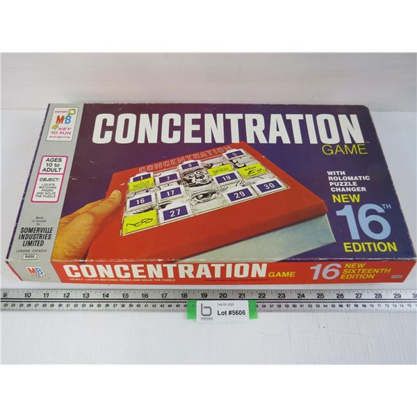 Concentration Game