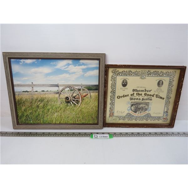 Member Certificate - Print