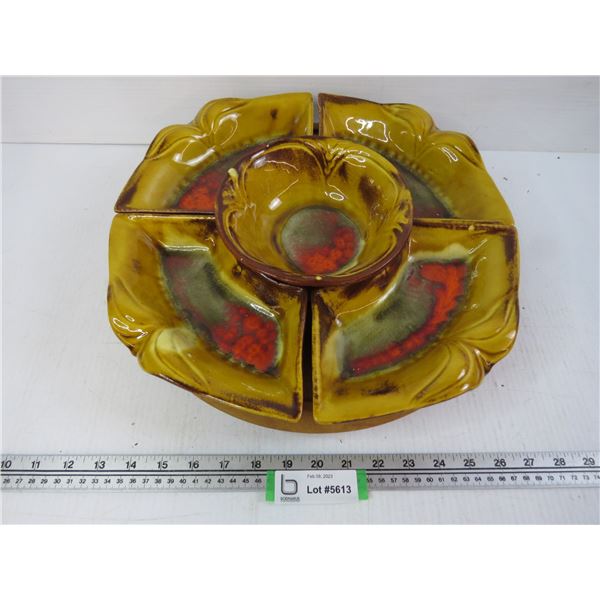 Lazy Susan Chip Dip Set (Made in USA)