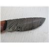 Image 3 : Damascus Steel Knife w/Bone Handle & Case