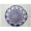 Image 2 : (2) Ashtrays - Purple Glass - Metal w/Mexican Coins