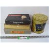 Image 1 : (3) Cigar Boxes - Cracker Tin