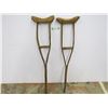 *Vintage Home Made Crutches