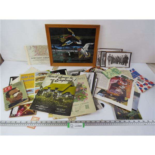 Mallard Duck Painting - Reader Digest - Coupons - Misc Papers & Items