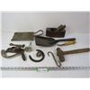 Image 1 : Vintage Plane - Coal Shovel - Misc Vintage Tools - Horse Shoe