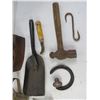 Image 2 : Vintage Plane - Coal Shovel - Misc Vintage Tools - Horse Shoe
