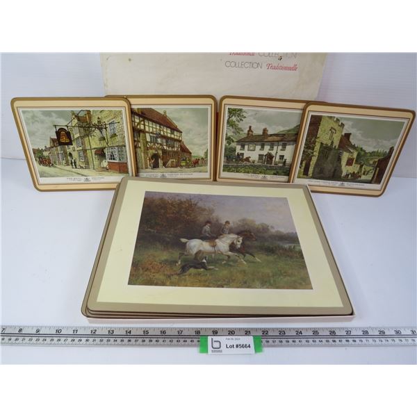 Large Placemats - (4) Small Placemats