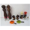 Image 3 : Assortment of Salt & Pepper Shakers
