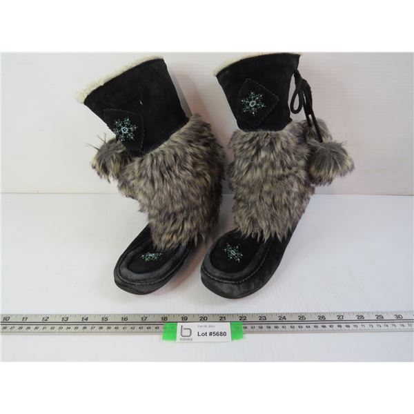 Moccasin Boots (size 3)