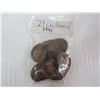 Image 2 : Canadian Pennies - (24 - 1941) - (38 - 1952 King George) - (25 - 1944)