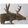 Image 2 : Wood Elk Carving (antlers look reglued)