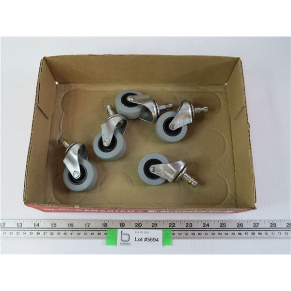 (5) Chair Wheels