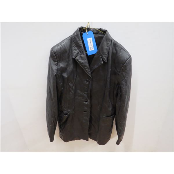 *Leather Ranch Leater Jacket (ladies unknown size)