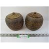 Image 1 : (2) Ceramic Containers?