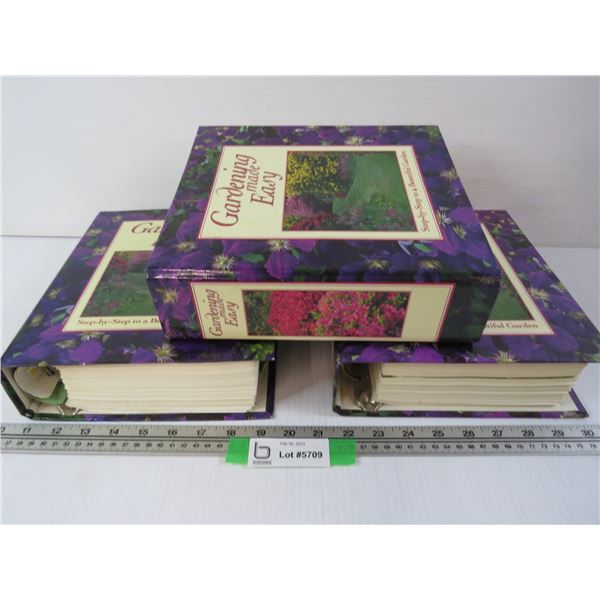 (3) Gardening Books