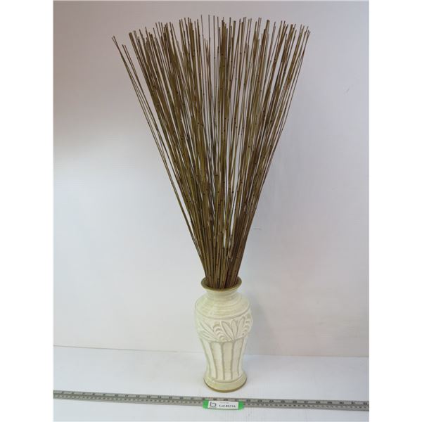 Vase w/Sticks