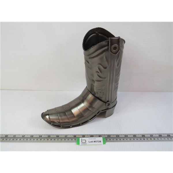 Metal Cowboy Boot