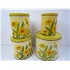 Image 3 : Vintage Sunflower Canisters