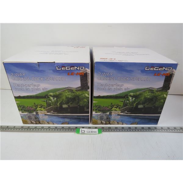 (2) Legend Two Way Rock Speakers (NIB)