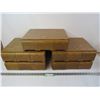 Image 1 : (5) Storage Cassette Boxes - Wooden Box w/Plastic Drawers - Each Hold 42 Tapes