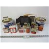 Image 1 : Vintage Tins - Spice Containers - Misc Items