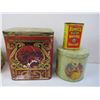 Image 2 : (5) Vintage Tins