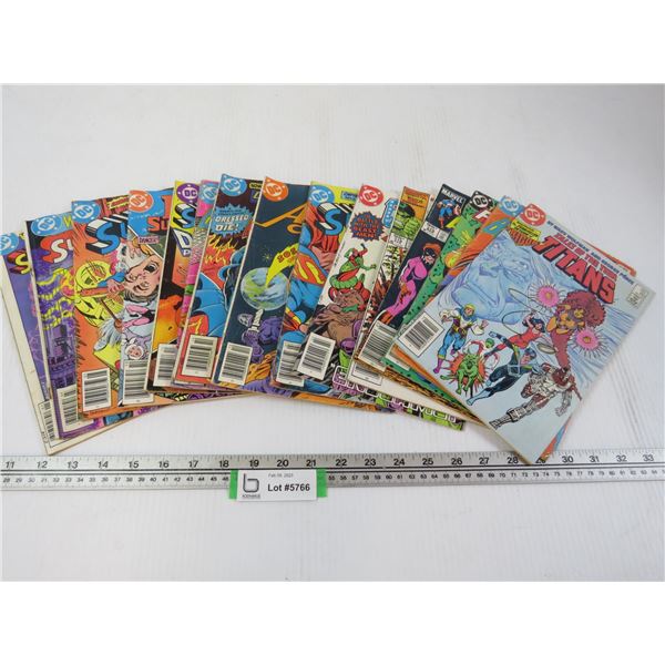 (13) DC Comics - (2) Marvel Comics