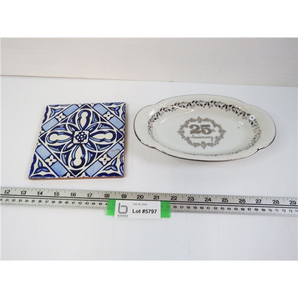 Tile - Anniversary Dish