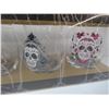 Image 4 : Set of 4 Skull Glasses (NIB)