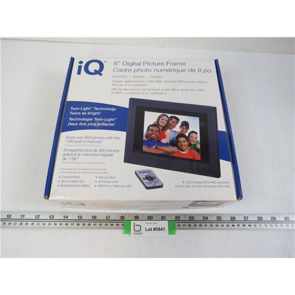 8" Didgital Picture Frame