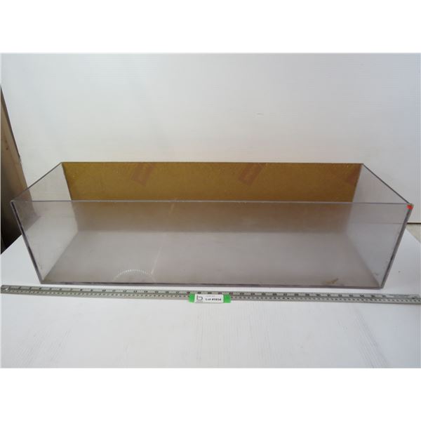 *Plexiglass Aquarium (33" x 9 1/2" x 9")