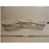 Image 1 : Set of (3) Corelle Bowls