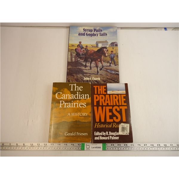 (3) Books on Prairie History