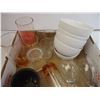 Image 5 : Large box of Bowls,Glasses and wine glasses