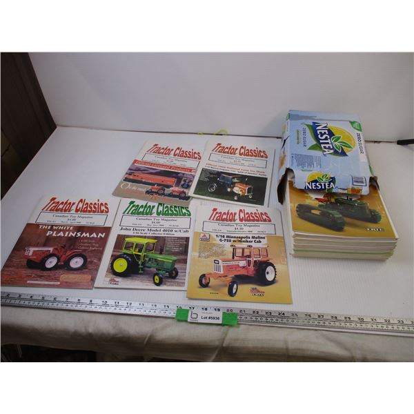Lot of Tractor Classics Magazines 2000's (ERTL)