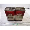 Image 1 : (2) 1 Gal Esso Tins