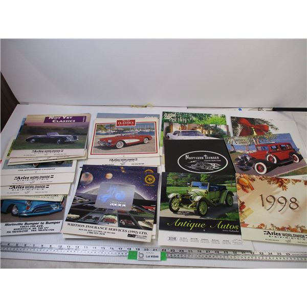 Mixed Lot of Calendars