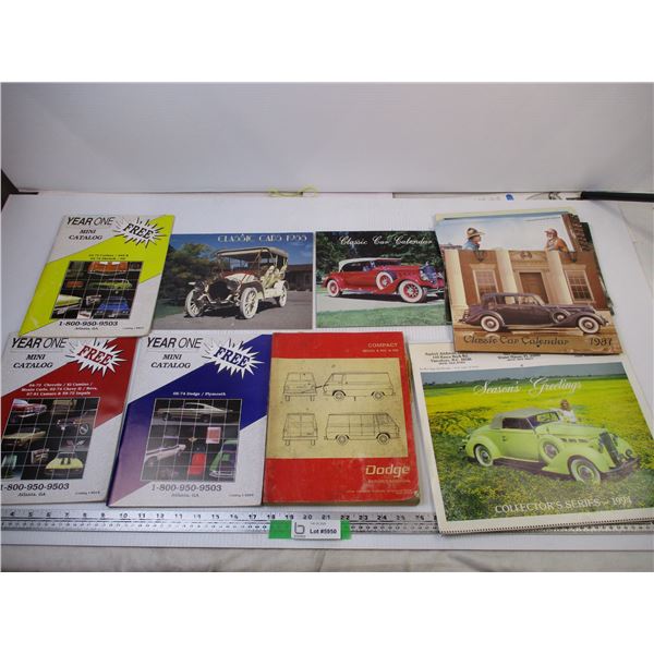 Dodge Manual w/ Calendars and Misc