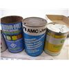 Image 3 : (6) Oil Tins (Home Lite, AMC, Turbo Oil, LFA)