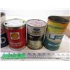Image 3 : (6) Oil Tins (Gulf Lube, Aeroshell Ford300)